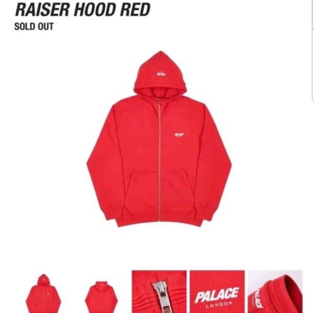 Palace Raiser Hoodie ( Medium ) NWT